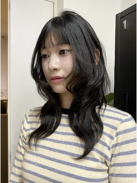 ロンドアンメゾン 原宿(Lond un Maison.) 韓国レイヤー/ハイレイヤー/ハッシュカット/暗髪/原宿/顔周り