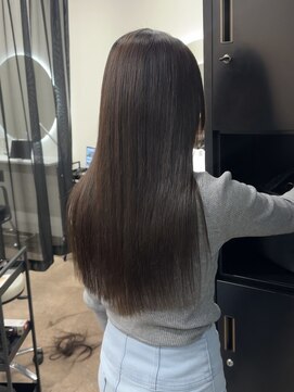 髪質改善ストレート
