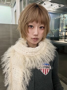 カシェ ホリエ(CACHE HORIE) ショートレイヤー / ベージュ / 海外 / 小田