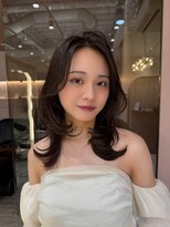 ロンドロゼ 池袋(Lond rose)&nbsp;♪チャコール/オリーブグレー/レイヤーカット小顔顔周り韓国9