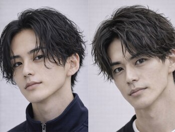 ハレ メンズサロン たまプラーザ(Hale)の写真/こだわりのメンズパーマ/原宿クオリティを丁寧に施術！初パーマも◎［メンズパーマ/スパイラルパーマ］