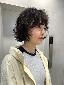 フィルムス 渋谷(FILMS) デジタルパーマ/レイヤーボブ/韓国巻き風/結べるレイヤーカット