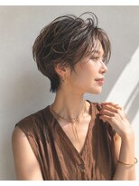 アッシュ 学芸大学店(Ash) ショートボブ/大人女性/アッシュブラウン/白髪ぼかし/脱白髪染め
