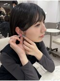 ショートボブ×顔周りカット×似合わせ×新宿