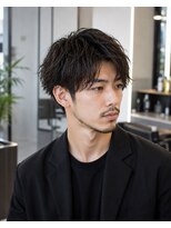 MEN's Baguz MEN'Sカット/ MEN'Sパーマ/ MEN'Sカラー 無造作束感メンズパーマ×ショート