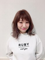 ネオリーブエム(Neolive em;)&nbsp;neolive em 元住吉店  ベリーピンクアッシュ♪