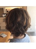 20代・30代・40代大人可愛いボブパーマスタイル