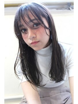 ネルバイグリーン(Nelle by green) wet down straight2