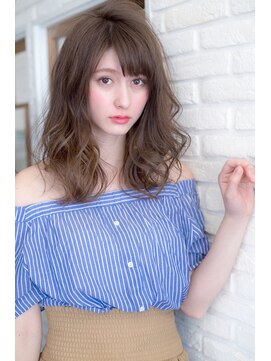 ロンド シャルム 吉祥寺(Lond charme) Lond吉祥寺【千田大地】グレージュカラー外はねレイヤーロング