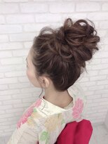 ヘアーセットサロン ピンキー(Hairset Salon Pinky) Pinky..お団子アレンジヘアセット