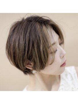 ダリー 発寒南店(Dali) 30代40代50代60代★ショート★白髪ぼかし