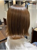 伸ばしかけもOK!外ハネボブ