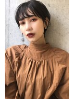 バロンフェム(baLon.fem)&nbsp;【Stylist 本田愛】大人の雰囲気で色っぽツヤ感ショートスタイル