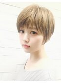 【sheta／三畑賢人】大人かわいい前下がり小顔丸みショート