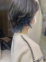 インビテーション 名古屋(invitation)&nbsp;◎ショートウルフ/インナーブルー