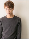 ≪mod's men≫長めバング×明るめカラーおしゃれショートd