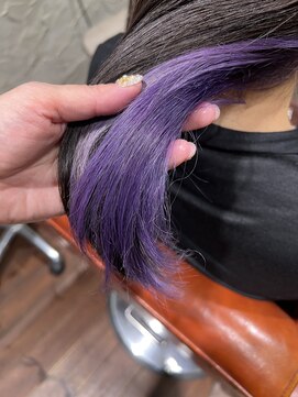 タントラ(tantra) グレージュ×インナーパープル