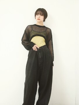 アビエクレール 河内花園(abije claire) ウェット質感の今どきショート vol.2