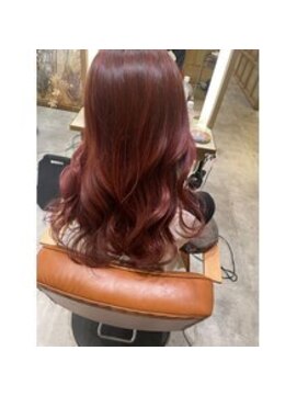 オレロ 国立(olelo) 大人ガーリー/似合わせカット/リバースセンターパート/国立