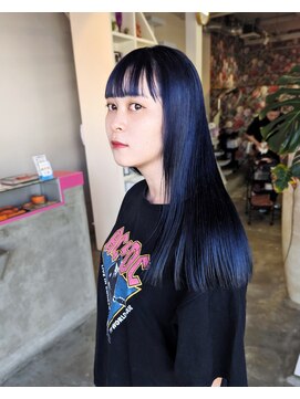 アンゼロ(UNZELO) 同時施術！！酸性ストレートとダブルカラー