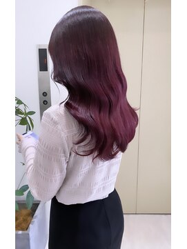 ジーナ 福岡天神(Zina) Cherry Brown × 髪質改善トリートメント【中村一樹】