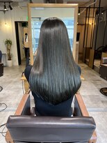 ネイヴィル オモテサンドウ(navile omotesando)&nbsp;ブリーチなしオリーブグレージュ髪質改善