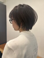 ビューエヒメ(VIEW EHIME)&nbsp;大人ラフウェーブ20代30代40代ボブブラウンスウィングショート