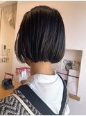 ナチュラルなミニボブ