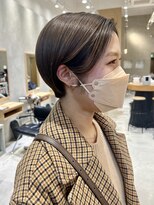 シベルバレー 横浜(sibell)&nbsp;＊ショート/ブリーチ/ベージュ/耳かけ/お洒落