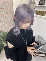 ペレ 渋谷(PELE) 切りっぱなしボブ/エアリーロング/美髪/ピンクブラウン/渋谷