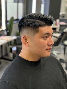 ヘアーラボ 樟葉(Hair Labo) パートスタイル スキンフェード 南楠葉