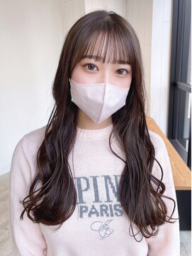 アイティーバイアルバム 八王子店(IT by ALBUM) メルティカラーフェミニンロング似合わせカット_ba488481