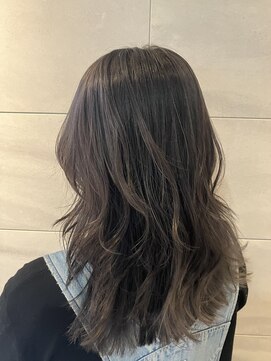 リー 京橋(Lee) 【Lee京橋】ミディアム×グレージュ