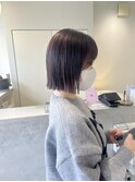 misaki ) 切りっぱなしボブ