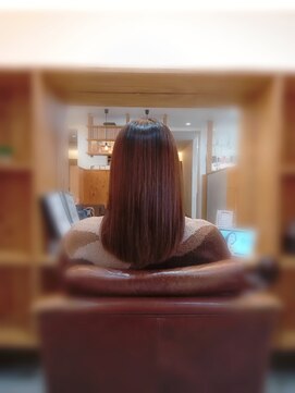 アドラーブル 長岡新保店(adorable) ★縮毛矯正ミディアム♪コスメストレート髪質改善トリートメント