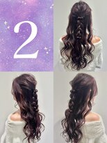 パトゥ 烏丸(patou)&nbsp;選べるハーフアップセット2