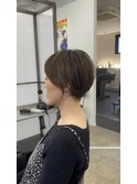 くびれショート/シークレットハイライト30代［#橿原#髪質改善］