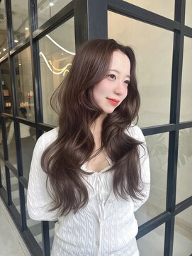 メゾンハル(Maison HALU) ヘーゼルグレージュカラー×ザクザクレイヤー