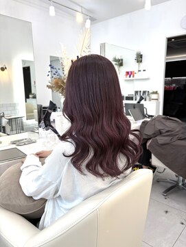 アオ 甲府本店(AO) 《AO hair》パープルアッシュ