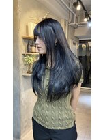 フォート(FORT)&nbsp;レイヤーカット　透ける黒