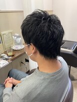 コアフィールフィス(COIFFURE fils)&nbsp;【見附　今町】部分パーマ　骨格修正カットパーマ