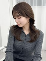 アマトウキョウスマートサロン(AMA TOKYO×Smart Salon) くびれレイヤー/顔まわりカット/レイヤーカット/小顔ヘア