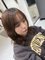 アシェル(Asher)&nbsp;波ウエーブミディアムレイヤー★