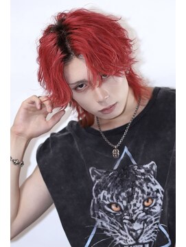 リップス 吉祥寺店 (LIPPS) センターパートソフトツイストレッド