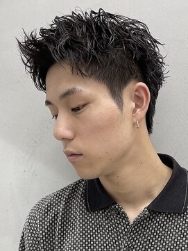 フィフス 仙台(fifth) 仙台アクティブショートツイストスパイラルパーマ刈り上げ短髪