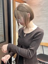 ソー(so.)&nbsp;ボブカット/ミニボブ/ミルクティーベージュ/横浜