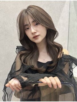 ロンド ロワール 門前仲町(Lond Loire) 韓国レイヤーカット/くびれ巻き/前髪顔周り/セミディ[門前仲町]