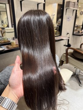 ヘアーメイク ブランニュー 東生駒店(hair make Brand new) アッシュブラウン/髪質改善/内部補修TR