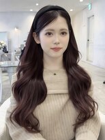 ザックラフィネ(ZACC raffine)&nbsp;ピンクブラウン/ボルドーカラー/ブリーチなし/レイヤーカット