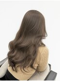 ハイライトブリーチダブルカラーレイヤーカットくびれレイヤー
